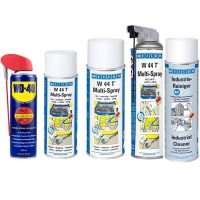 Spraye techniczne, wd 40, W44, Industrial Cleaner, weicon, klej spray